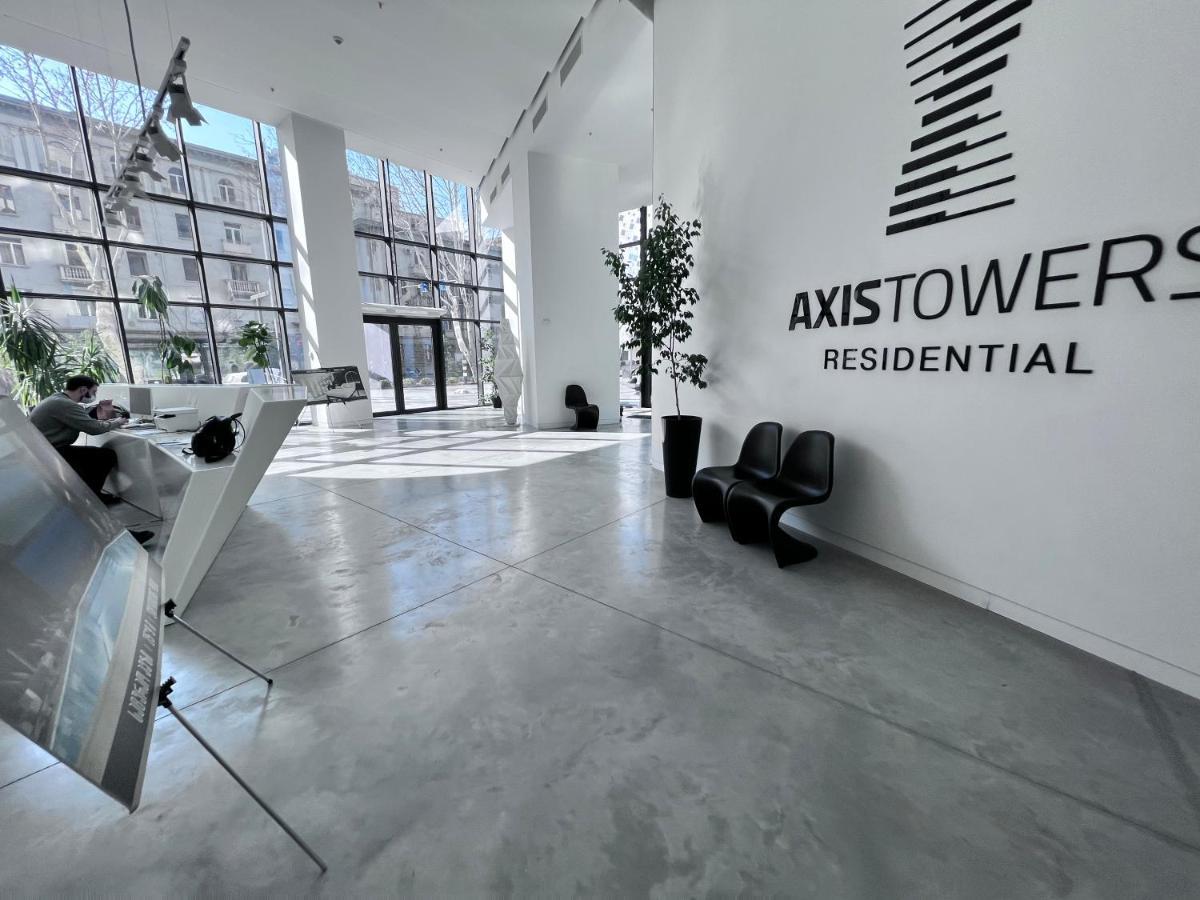Apartment In Axis Towers, Tbilisi Business Center Экстерьер фото